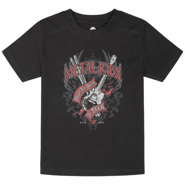 Never too young to rock - Kinder T-Shirt