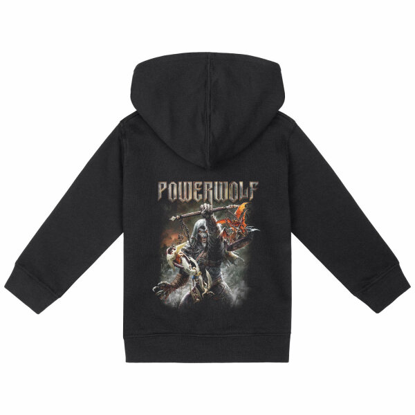 Powerwolf (Call of the Wild) - Baby zip-hoody, black, multicolour, 56/62