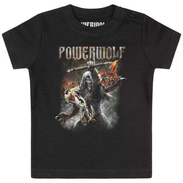 Powerwolf (Call of the Wild) - Baby T-Shirt, schwarz, mehrfarbig, 68/74