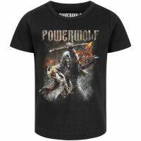 Powerwolf (Call of the Wild) - Girly Shirt, schwarz, mehrfarbig, 128