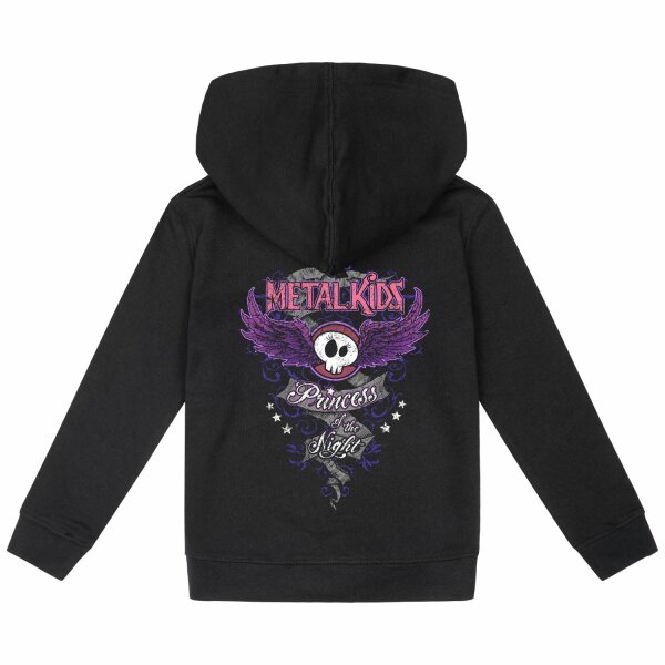 Princess of the Night - Kids zip-hoody, black, multicolour, 140