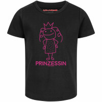 Prinzessin - Girly shirt - black - pink - 92