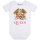 Queen (Crest) - Baby bodysuit, white, multicolour, 68/74