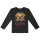 Queen (Crest) - Kinder Longsleeve, schwarz, mehrfarbig, 164