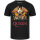 Queen (Crest) - Kinder T-Shirt, schwarz, mehrfarbig, 128