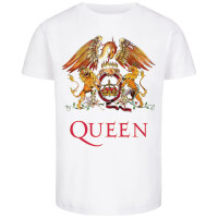 Queen (Crest) - Kids t-shirt - white - multicolour - 104