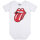 Rolling Stones (Tongue) - Baby bodysuit, white, multicolour, 80/86