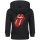 Rolling Stones (Tongue) - Baby zip-hoody, black, multicolour, 56/62