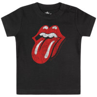 Rolling Stones (Tongue) - Baby T-Shirt, schwarz,...