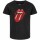 Rolling Stones (Tongue) - Girly shirt, black, multicolour, 140