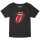 Rolling Stones (Tongue) - Girly shirt, black, multicolour, 140