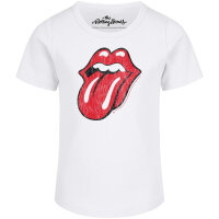Rolling Stones (Tongue) - Girly shirt, white,...