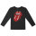 Rolling Stones (Tongue) - Kinder Longsleeve, schwarz, mehrfarbig, 104