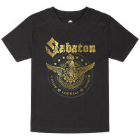 Sabaton (Wings of Glory) - Kids t-shirt, black, multicolour, 104