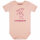 Schwesterchen - Baby Body, hellrosa, pink, 56/62