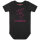 Schwesterchen - Baby Body, schwarz, pink, 56/62