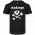 headbanger - Kids t-shirt, black, white, 116