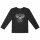 Young, Wild & Free - Kinder Longsleeve, schwarz, mehrfarbig, 152