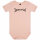 Immortal (Logo) - Baby bodysuit, pale pink, black, 56/62