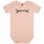 Immortal (Logo) - Baby bodysuit, pale pink, black, 80/86