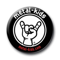 Metal Kids (Logo) - Button - alu/metall -...