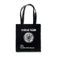 Metal Kids (Logo) - Stoffbeutel - schwarz - weiß -...