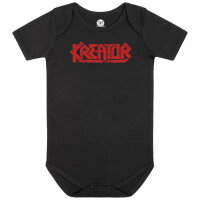 Kreator (Logo) - Baby bodysuit - black - red - 68/74