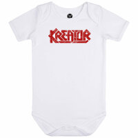 Kreator (Logo) - Baby Body - weiß - rot - 56/62
