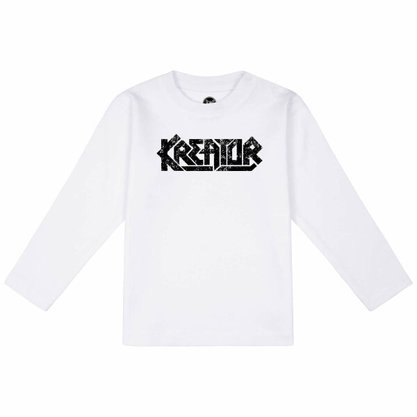 Kreator (Logo) - Baby Longsleeve, schwarz, rot, 80/86