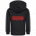 Kreator (Logo) - Kids zip-hoody, black, red, 92