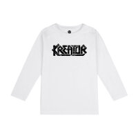 Kreator (Logo) - Kinder Longsleeve, schwarz, rot, 104