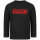 Kreator (Logo) - Kinder Longsleeve, schwarz, rot, 104