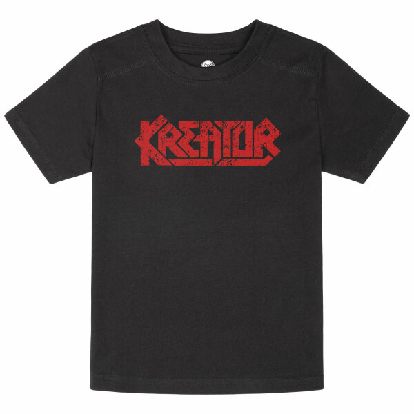 Kreator (Logo) - Kids t-shirt, black, red, 116