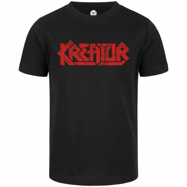 Kreator (Logo) - Kids t-shirt, black, red, 140