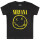Nirvana (Smiley) - Baby t-shirt, black, yellow, 68/74