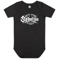 Sabaton (Crest) - Baby bodysuit - black - white - 80/86