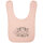 Sabaton (Crest) - Baby bib, pale pink, black, one size