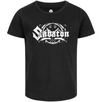 Sabaton (Crest) - Girly shirt, black, white, 152