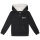 Sabaton (Crest) - Kids zip-hoody, black, white, 140