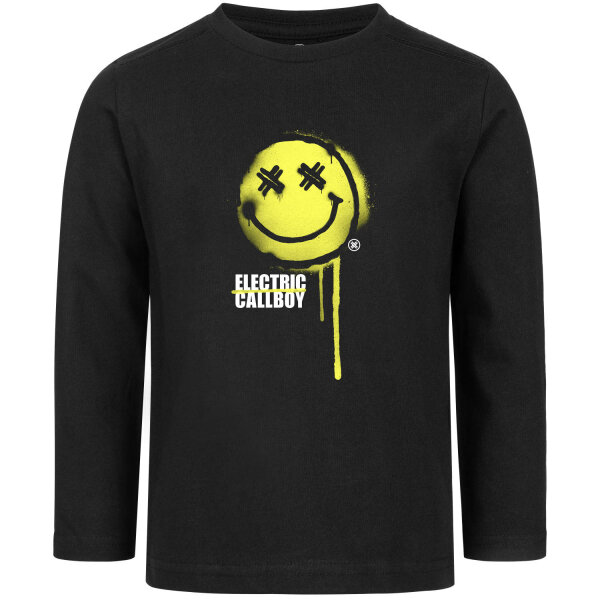 Electric Callboy (SpraySmiley) - Kids longsleeve, black, multicolour, 116