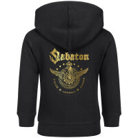 Sabaton (Wings of Glory) - Baby Kapuzenjacke, schwarz, mehrfarbig, 56/62