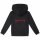 Immortal (Logo) - Kids zip-hoody, black, red, 104