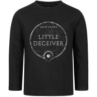 Arch Enemy (Little Deceiver) - Kinder Longsleeve, schwarz, weiß, 92