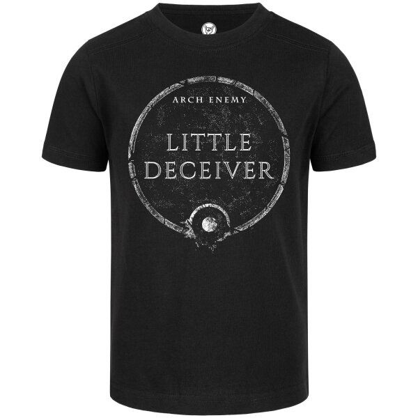 Arch Enemy (Little Deceiver) - Kids t-shirt, black, white, 140