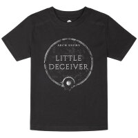 Arch Enemy (Little Deceiver) - Kinder T-Shirt, schwarz, weiß, 140