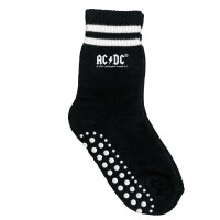 AC/DC (Logo) - Kinder Socken, schwarz, weiß, EU 31-34