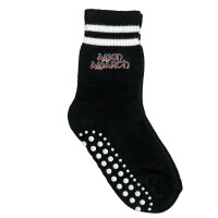 Amon Amarth (Logo) - Kids Socks, black, red/white, EU 23-26