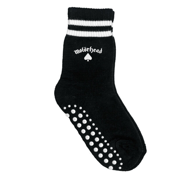 Motörhead (Logo) - Kinder Socken, schwarz, weiß, EU 15-18