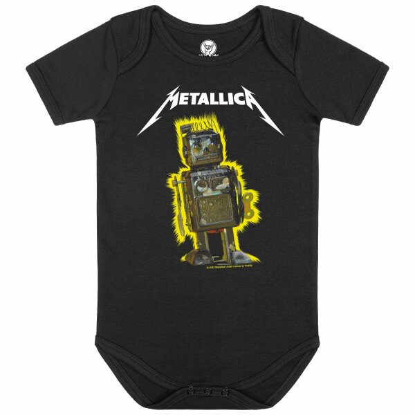 Metallica (Robot Blast) - Baby Body, schwarz, mehrfarbig, 56/62