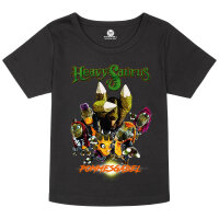 Heavysaurus (Pommesgabel) - Girly shirt, black, multicolour, 104